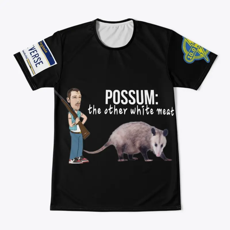 Possum Other White Meat White Letters