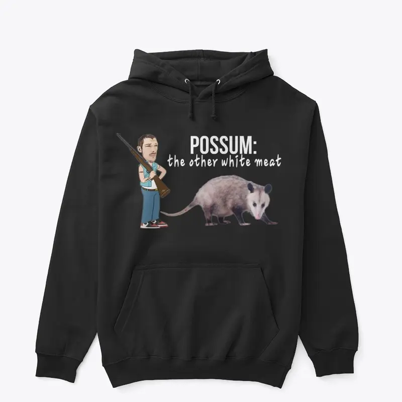 Possum Other White Meat White Letters