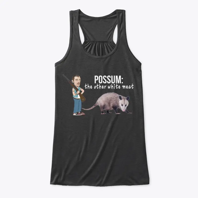 Possum Other White Meat White Letters