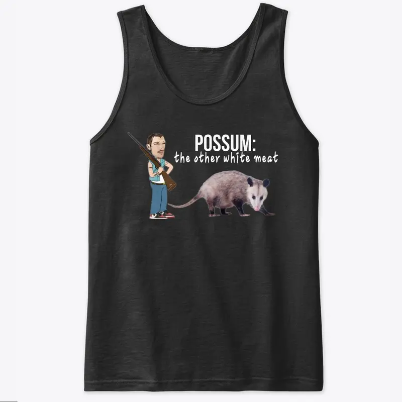 Possum Other White Meat White Letters